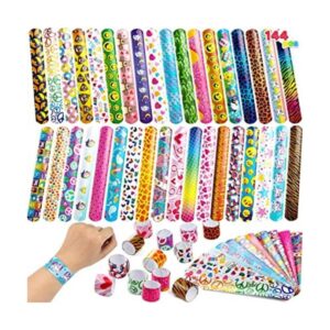 144 pulseras de bofetada con animales amistad diseño de_1