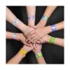 144 pulseras de bofetada con animales amistad diseño de_6