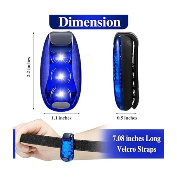 15 luces LED de seguridad clip en luces estroboscópicas_2