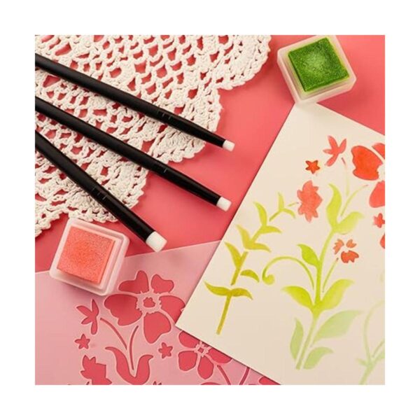 15 mini pinceles de mezcla de tinta detallados para hacer_6