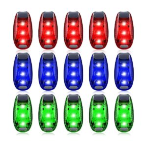 15 luces LED de seguridad clip en luces estroboscópicas_1
