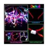 15 lentes con luz LED 15 piezas de diadema LED con orejas_3