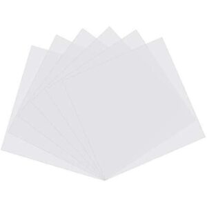 15 hojas de plantilla en blanco de 75 mil QIUYE