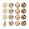 15 piezas de bolas para masticar animales pequeños bolas