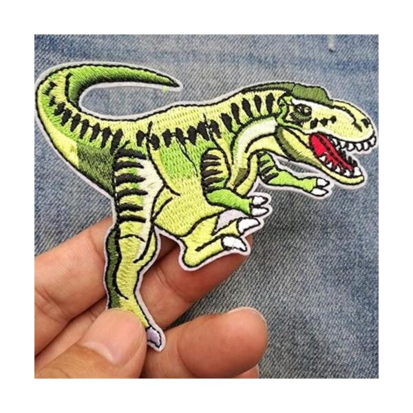 15 piezas de parches de dinosaurio parches bordados de_2