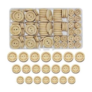 150 botones de costura para manualidades 2 agujeros