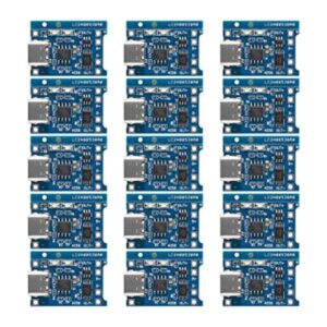 15 unidades de 5 V 1A TP4056 módulo de carga tipo C USB_1