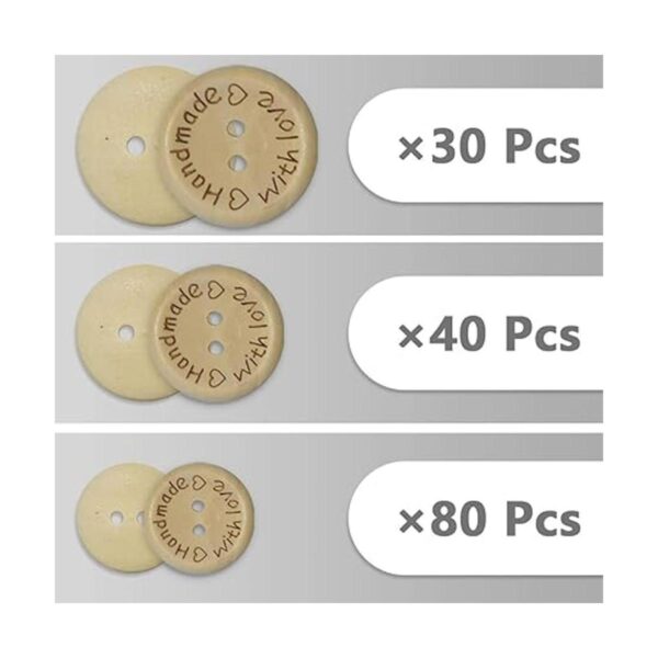 150 botones de costura para manualidades 2 agujeros