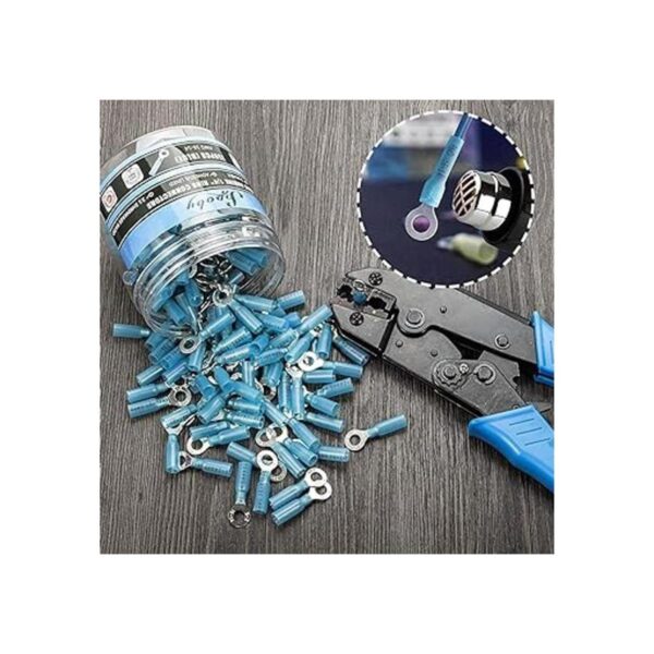 150 conectores de anillo termorretráctiles de 14