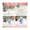 150 cuentas de maquillaje para florero sin agujero