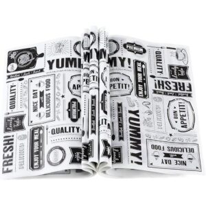 150 hojas de papel de cera de periódico papel de