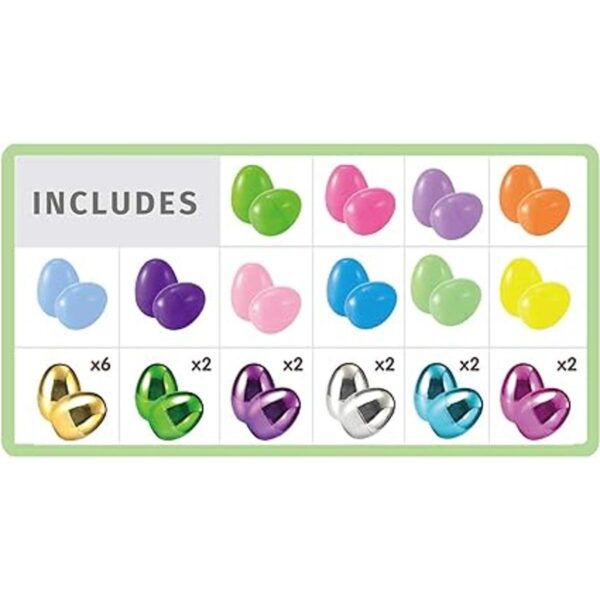 150 huevos de Pascua de 2 3 pulgadas incluyen 6 huevos_4