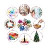 150 lazos de regalo de 1.0 in pequeños lazos