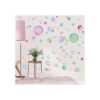 150 pegatinas de pared de lunares coloridos de PVC
