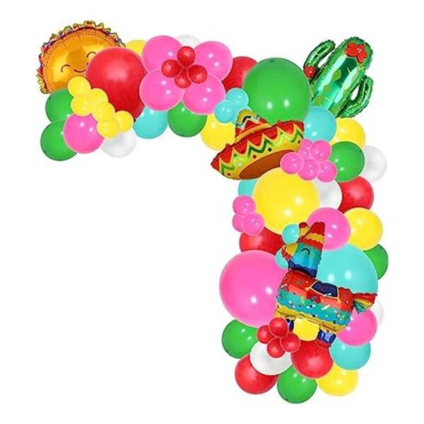 154 piezas de guirnalda de arco de globos de fiesta_1