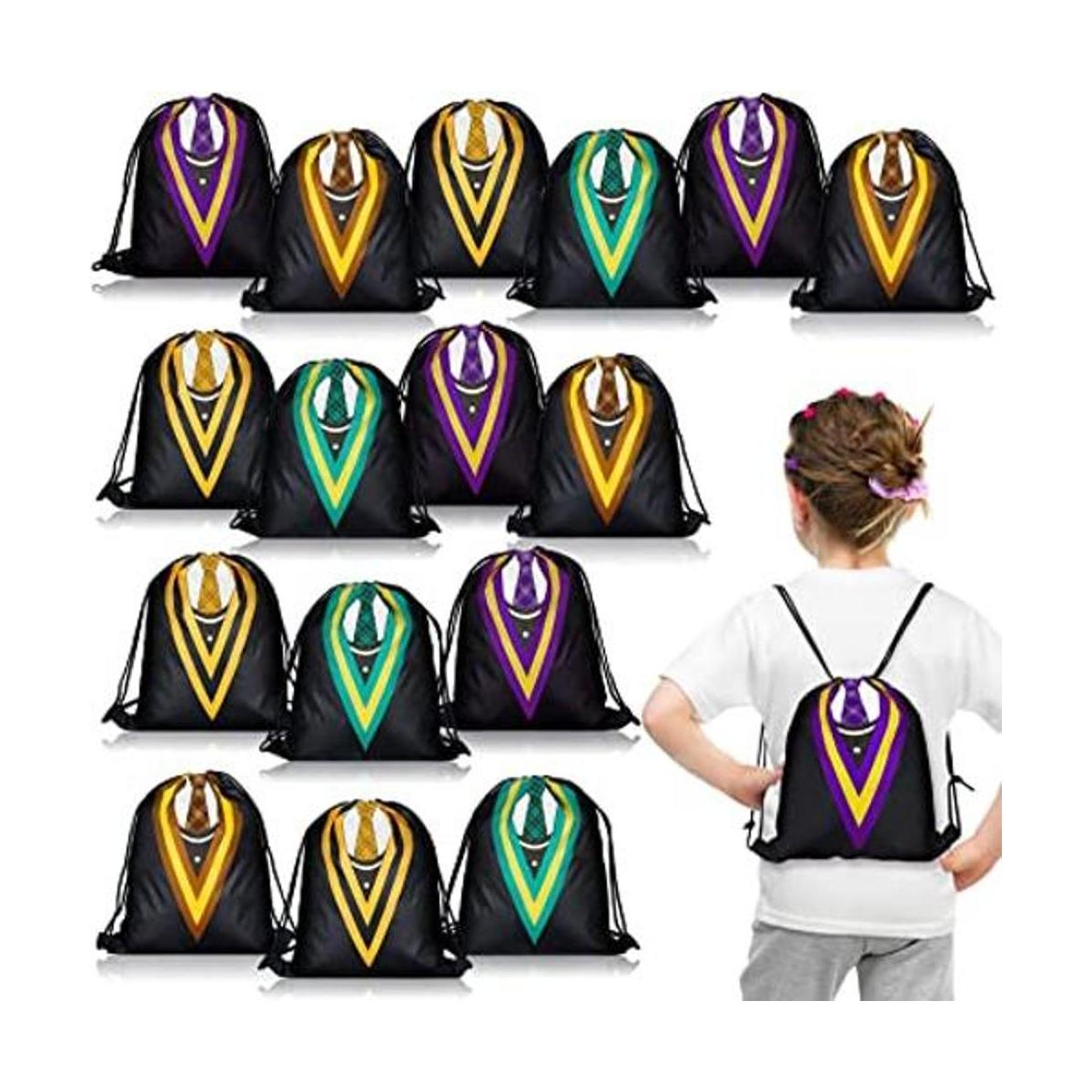 16 bolsas de recuerdo de mago mágico para fiesta escolar