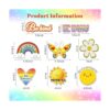 16 imanes de casillero para niñas lindos imanes_2