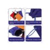 16 piezas mini bolsas de dados de terciopelo con cordón de_5