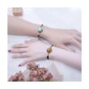 16 pulseras de sublimación de 0.787 in en blanco con bisel