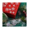 1600 Pieces 3 Size Snowflake Confetti Snowflake Glitter