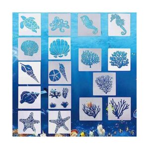 17 plantillas de criaturas de océano marino plantillas de_1