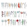 17 troqueles de corte de metal de flores silvestres 3D