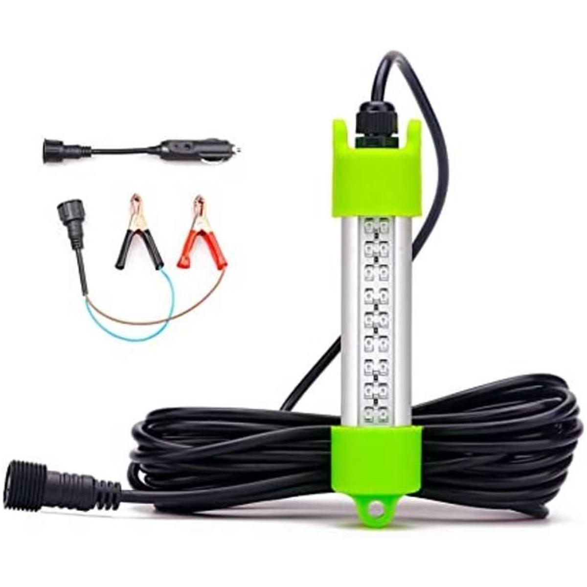 18 W 45 W DC 12 V verde IP68 impermeable aluminio