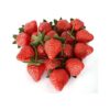 18 fresas artificiales de plástico color rojo simulación