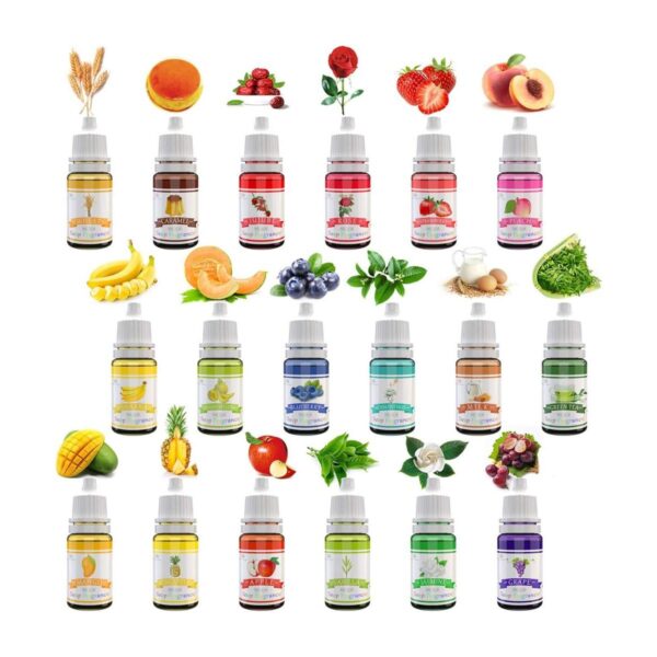 18 aromas para hacer jabón juego de aceites de fragancia