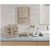 18 toallas de baño para juegos de baño 100 algodón_2