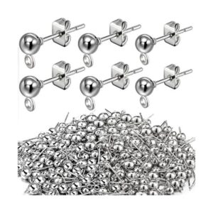 180 pendientes de bola con 200 pendientes de mariposa con