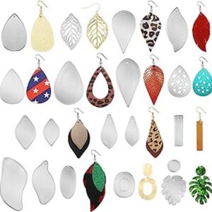 19 troqueles de corte de aretes aretes de lágrima de