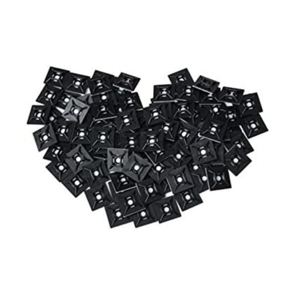 1in Pad de montaje 100Pack negro 888089_2