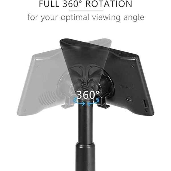 1Zero Soporte de taza GPS sólido para Garmin brazo_5