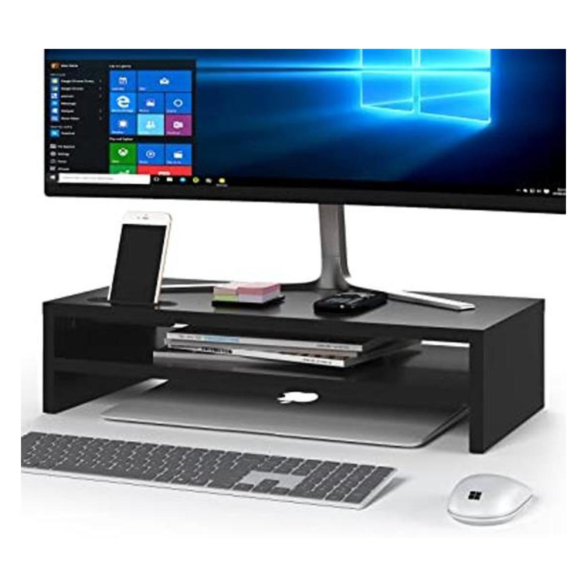 1home soporte elevador para monitor de computadora o