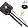 2 Pack Non Ticking Wall Clock Movements Mechanism with 4