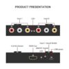 2 RCA a HDMI 1080P 2 vías RCA compuesto CVBS AV_3