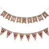 2 Pieces Football Game Time Banner Football Bunting Banner_1