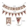 2 Pieces Football Game Time Banner Football Bunting Banner_2