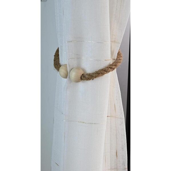 2 alzapaños magnéticos para cortinas de granja decoración