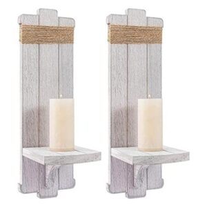 2 apliques de vela para colgar en la pared estilo