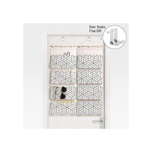 2 bolsas de almacenamiento para colgar sobre la puerta