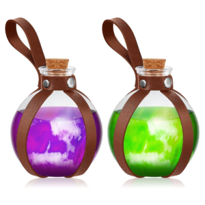 2 botellas de corcho para poción accesorios de cosplay