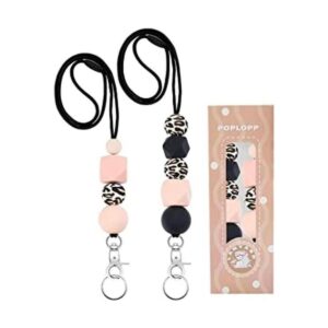2 bonitos cordones para insignias de identificación y_1