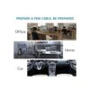 2 cables USB C de 6.6 pies para Google Pixel 3a 2 XL iPad_3