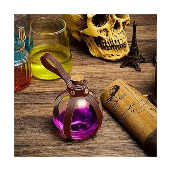 2 botellas de corcho para poción accesorios de cosplay