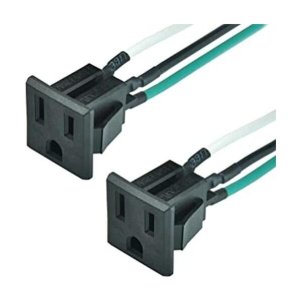2 conectores hembra de 15 A 125 V CA para montaje en panel_1