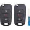 2 fundas plegables de repuesto para llavero de entrada sin_1