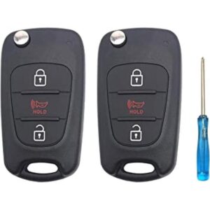 2 fundas plegables de repuesto para llavero de entrada sin_1