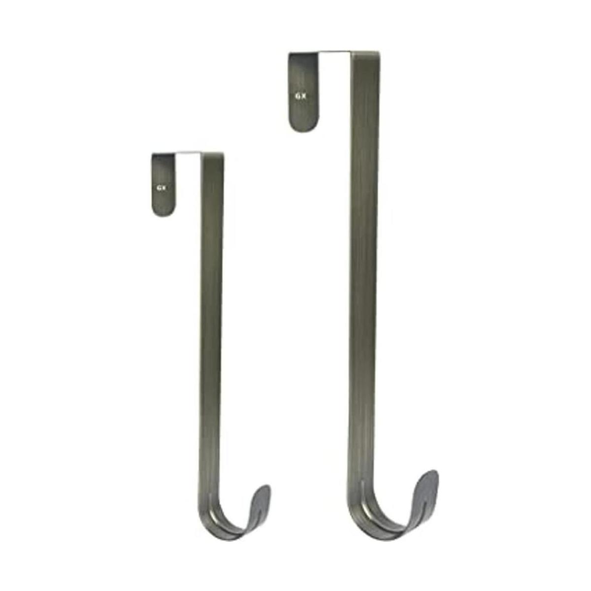 2 ganchos de corona de 12 15 pulgadas para puerta